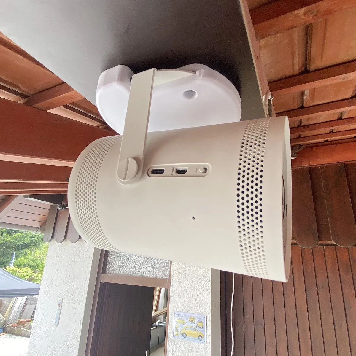 GENERICO - Soporte De Techo Para Proyector Samsung Freestyle Negro