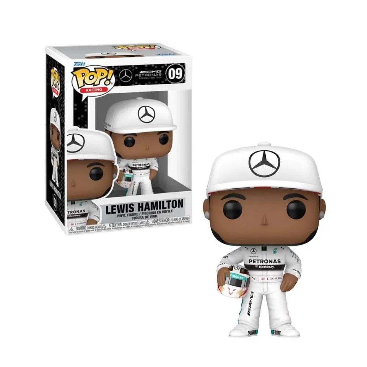 FUNKO - Funko Pop Racing Lewis Hamilton with Helmet 09