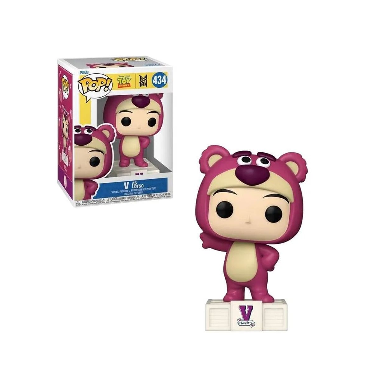 FUNKO - Funko Pop Toy Story x Tiny TAN BTS - V as Lotso 434