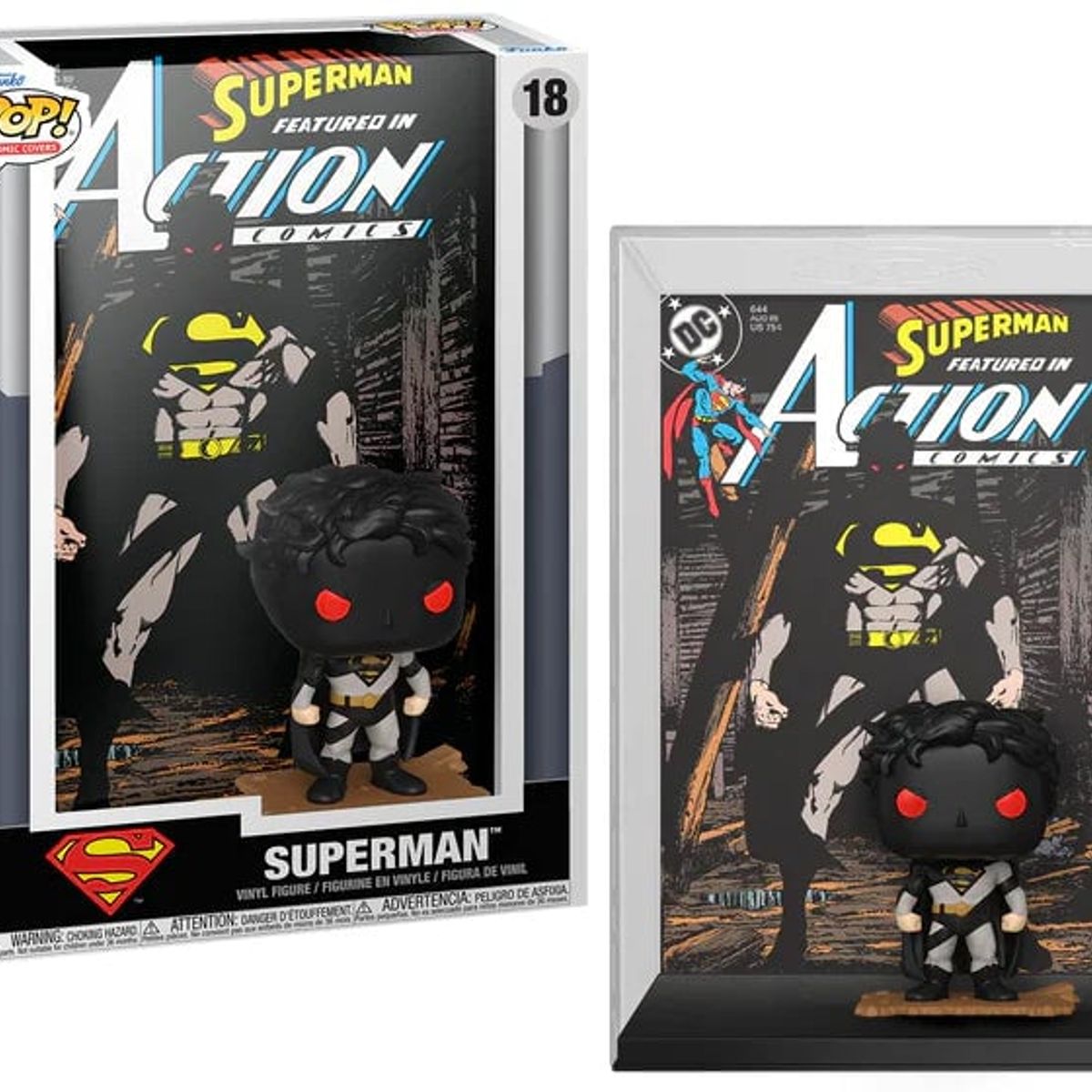 FUNKO - Funko Pop DC - Action Comics - Superman 644 - Comic Cover 18
