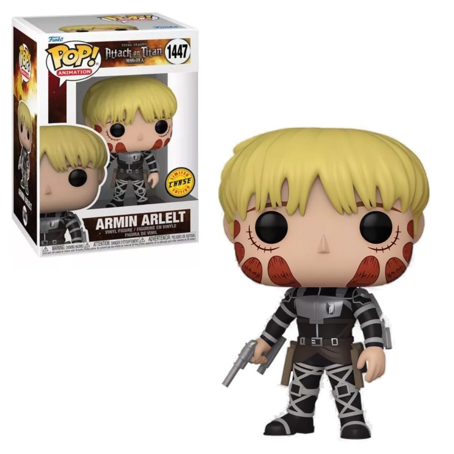 Funko Pop Armin Arlelt Chase Attack On Titan FUNKO | falabella.com