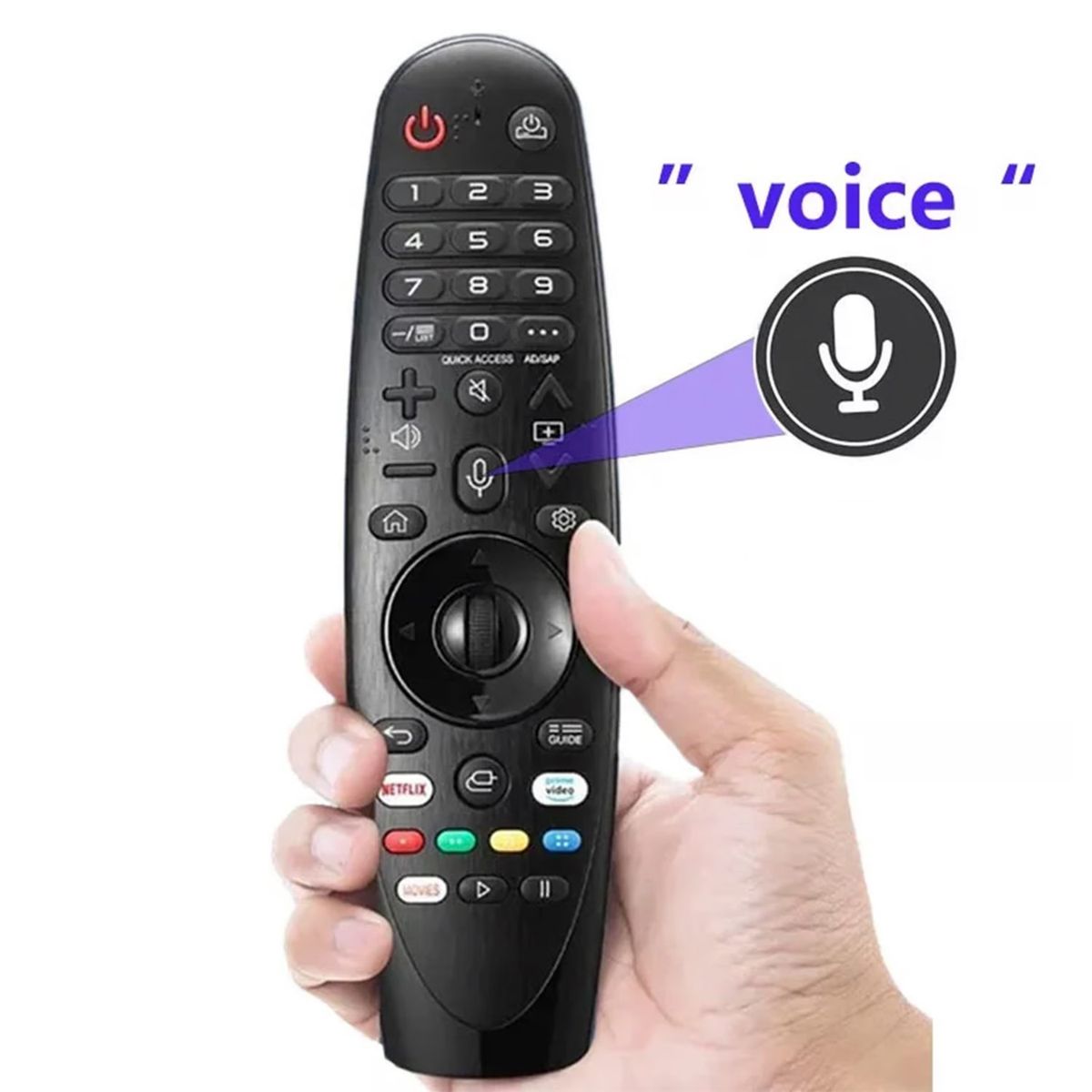 GENERICO - Control Generico Magic para Mr20 con Puntero y Voz LG Webos 2020