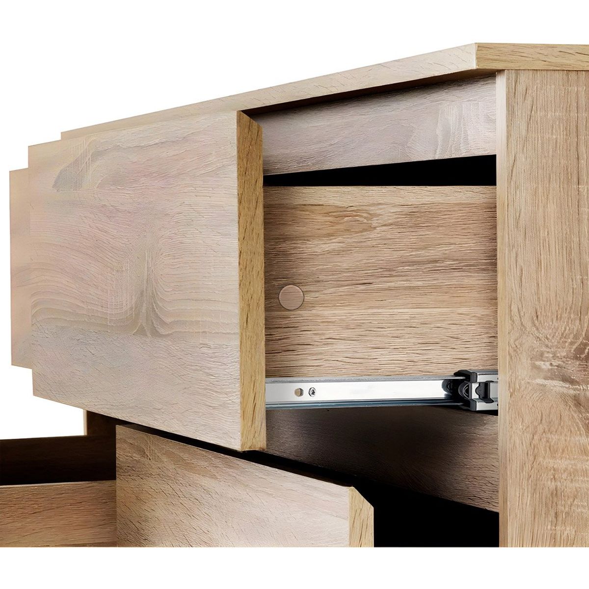 GENERICO - Cómoda Francine 6 Cajones Duna 100 cm Huk