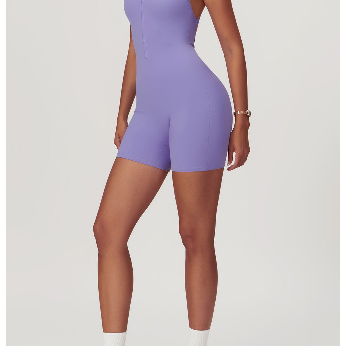 BLWOENS - Mono de yoga para mujer - Púrpura