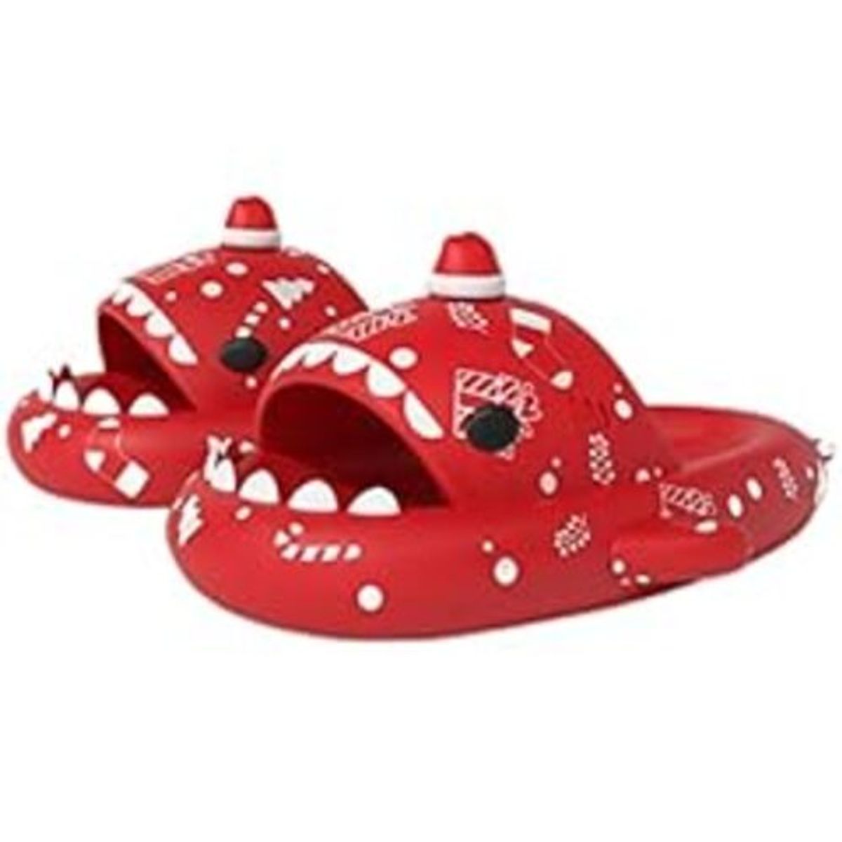 GENERICO - Sandalias Navideñas Rojas - Talla 36-37