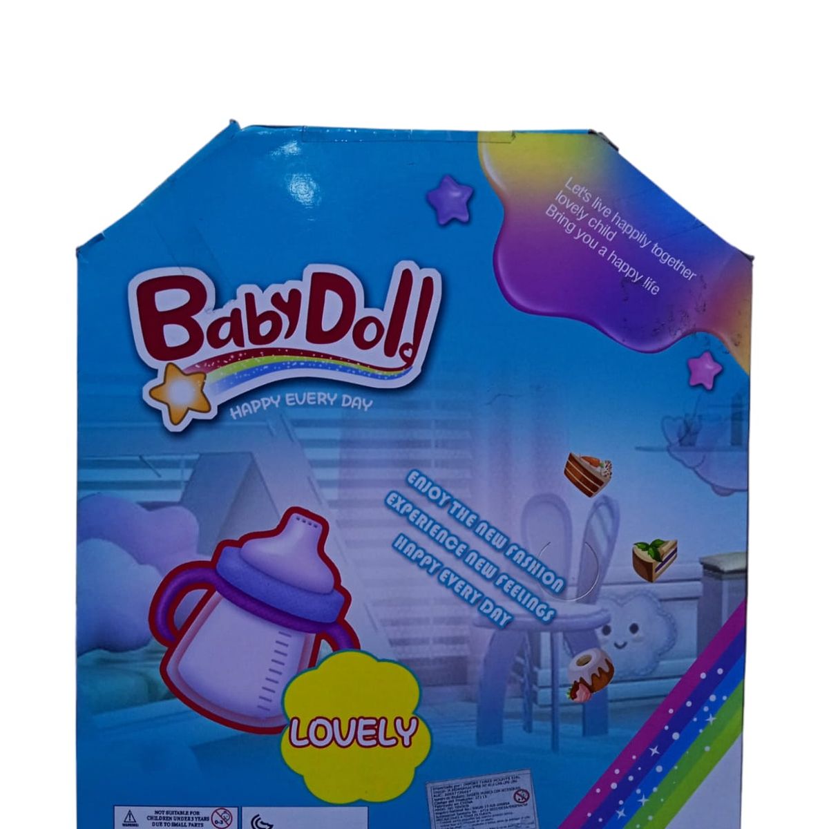 GENERICO - BABYDOLL NELLY MUÑECA CON PERRITOS Y ACCESORIOS