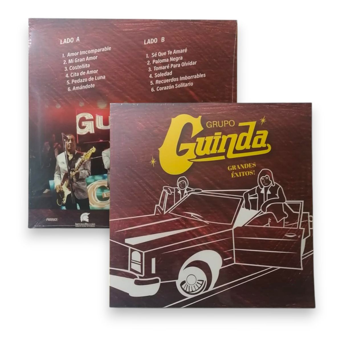 GENERICO - Disco de Vinilo Grandes éxitos de Grupo Guinda