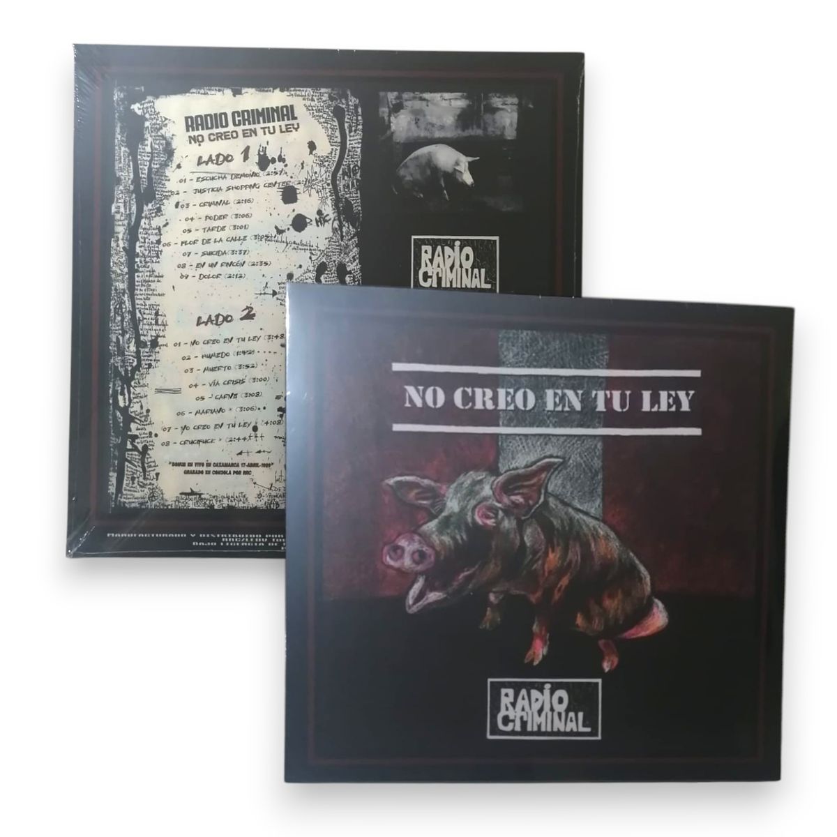 GENERICO - Disco de Vinilo No creo en tu ley de Radio Criminal