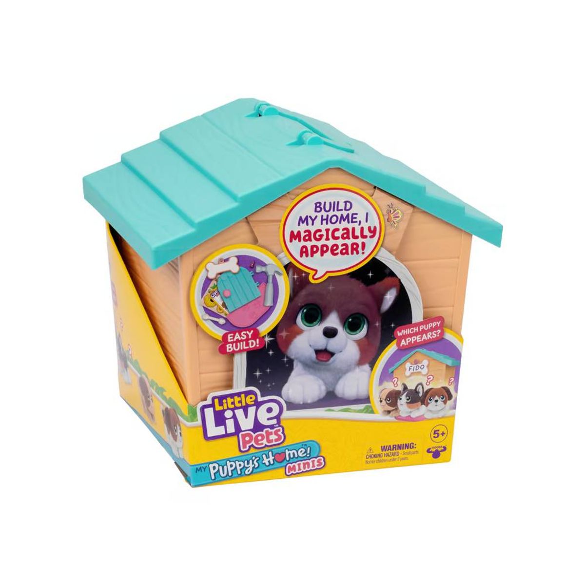 LITTLE LIVE PETS - Little Live Pets Perrito Sorpresa Con Casita mod aleatorio