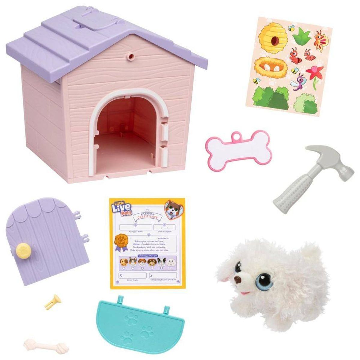 LITTLE LIVE PETS - Little Live Pets Perrito Sorpresa Con Casita mod aleatorio