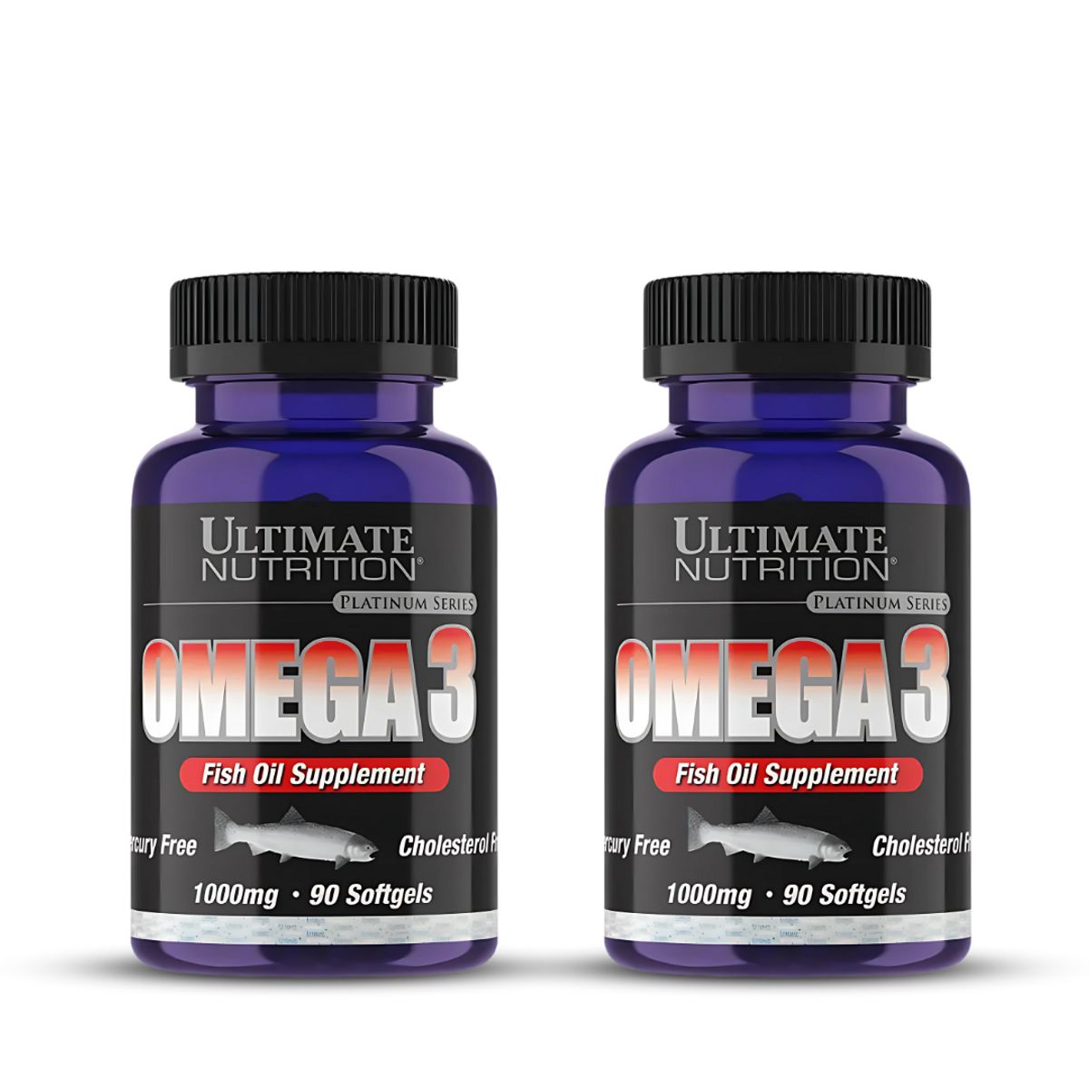 ULTIMATE NUTRITION - 2 Omega 3 Ultimate Nutrition 90 Capsulas - Fish Oil