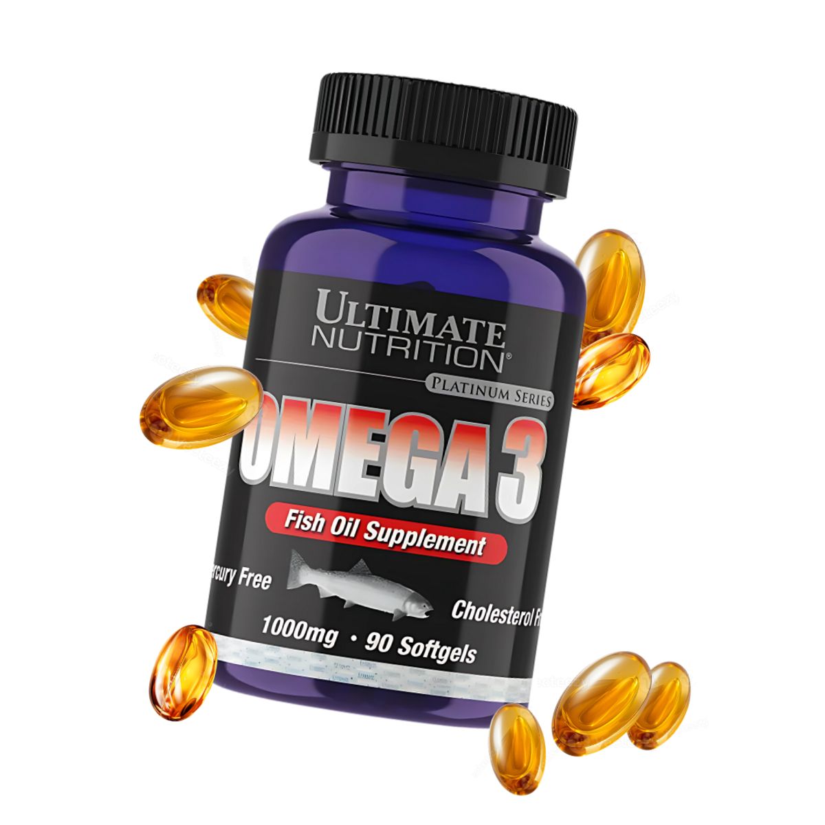 ULTIMATE NUTRITION - Omega 3 Ultimate Nutrition 90 Capsulas - Fish Oil