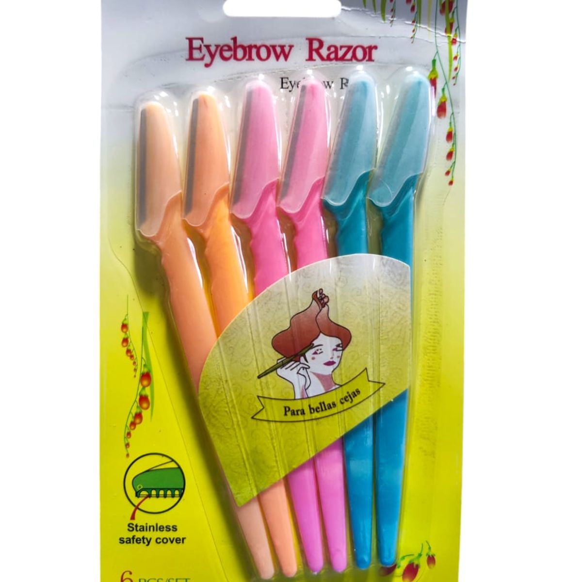 GENERICO - Afeitadora de cejas portátil para mujer