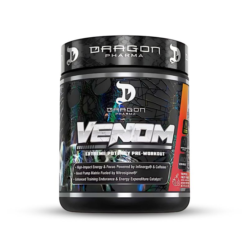 DRAG PHARMA - Venom Dragon Pharma 40 servicios Pre entreno fruit punch