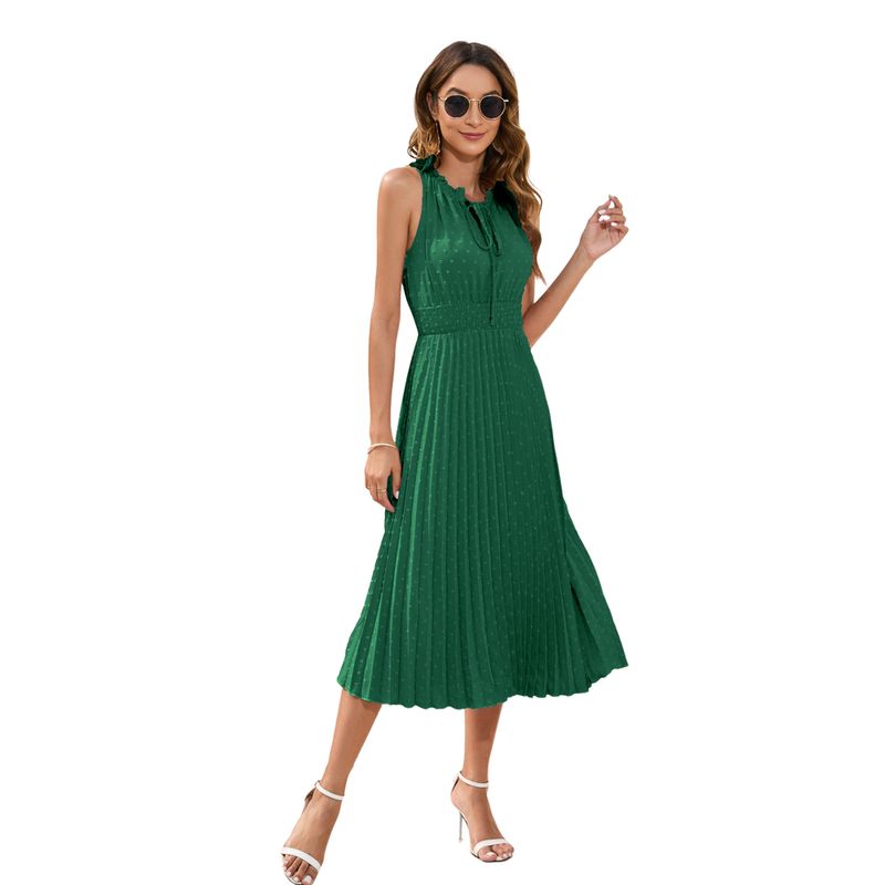 BLWOENS - Vestido casual de para mujeres - Verde