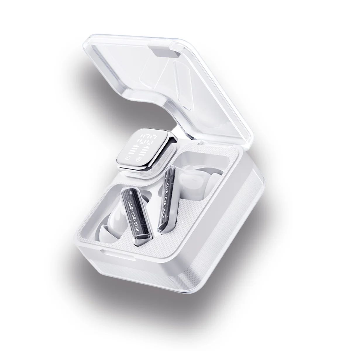 QCY - QCY - Audífonos inalámbricos MeloBuds Neo T31 BT 5.3 ENC 24Hrs Blanco