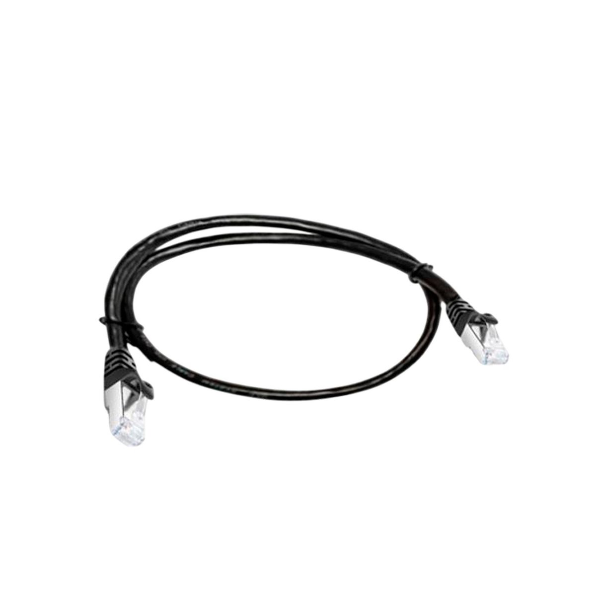 DIXON - Patch Cord Dixon 1 Metro UTP Cat5e 24AWG COBRE LSZH Cumple RoHS Negro