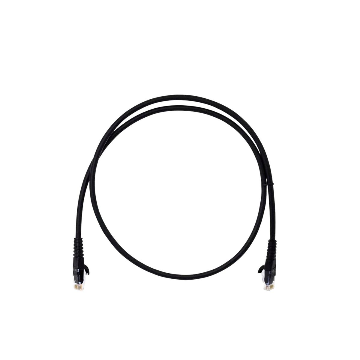 DIXON - Patch Cord Dixon 1 Metro UTP Cat6 24AWG COBRE LSZH Cumple RoHS Negro