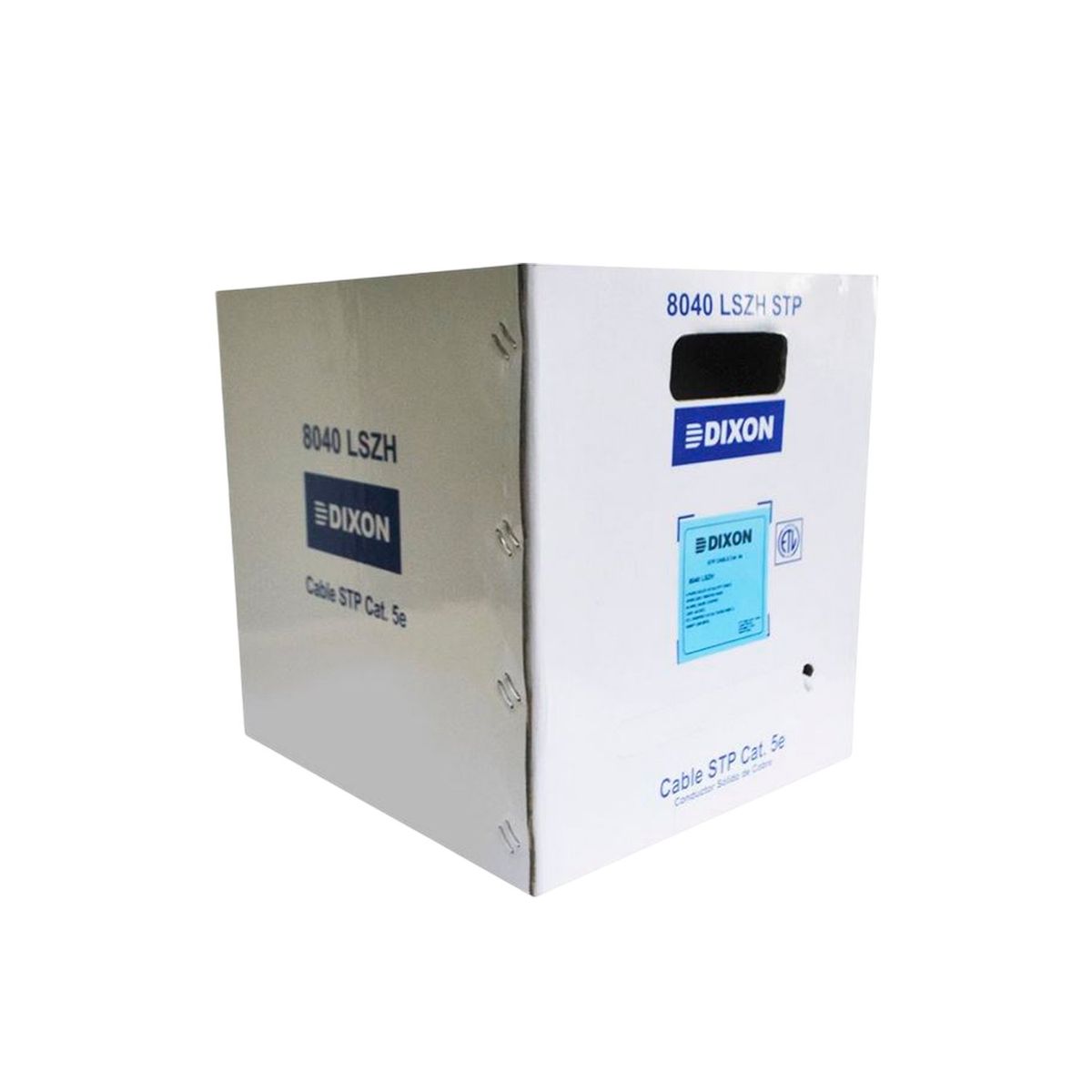 DIXON - Caja de cable Utp Cat5e Dixon 8040 LSZH 305m 23AWG Interior PVC Gris