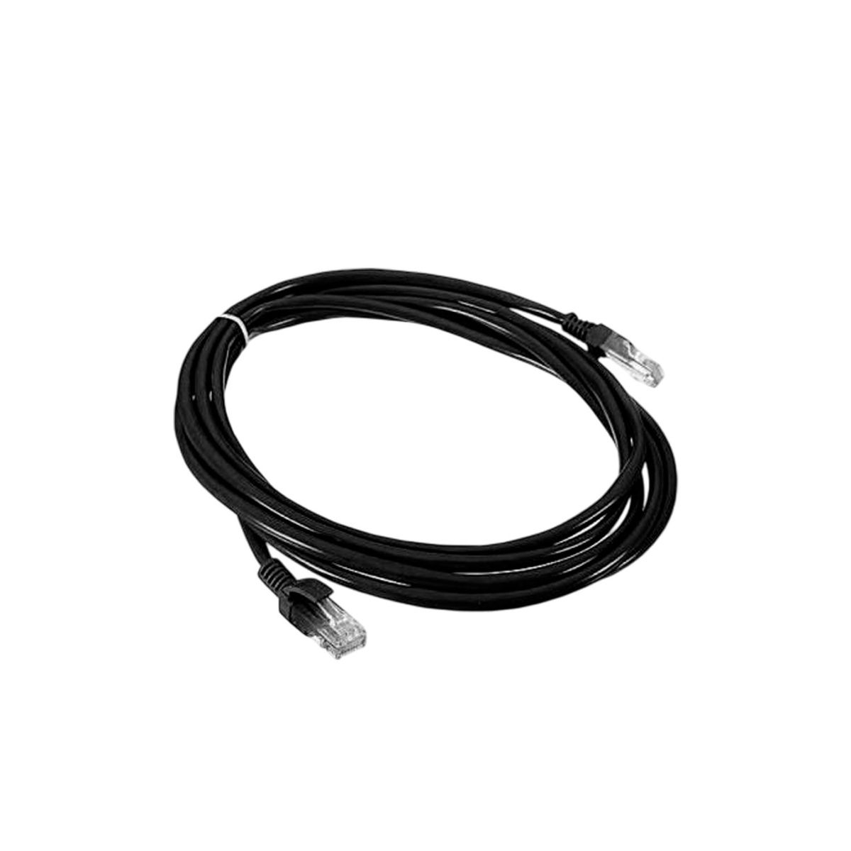 DIXON - Patch Cord Dixon 3 Metros UTP Cat6 24AWG COBRE LSZH Cumple RoHS Negro
