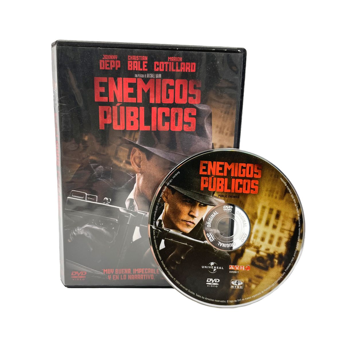 GENERICO - DVD original Enemigos públicos 2009 con Johnny Depp