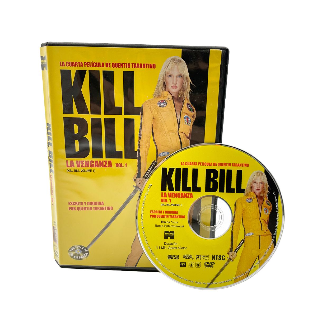 GENERICO - DVD original Kill Bill la venganza volumen 1 2003