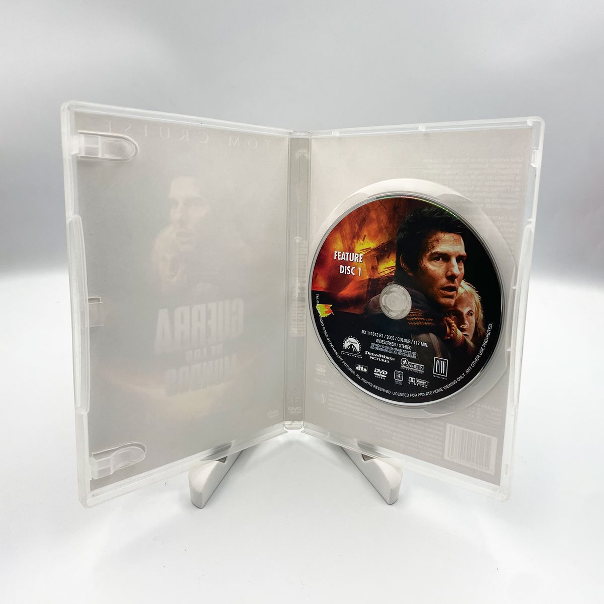 GENERICO - DVD original Guerra de los mundos 2005 con Tom Cruise