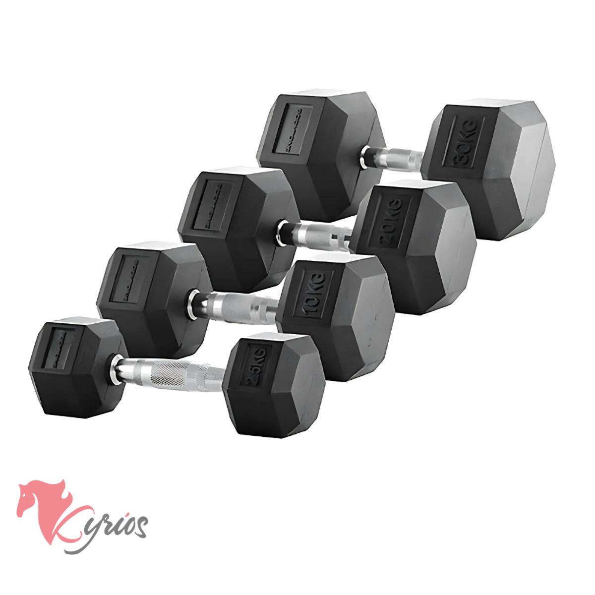 NO LOGO - MANCUERNAS HEXAGONALES IMPORTADAS DE 15 KG