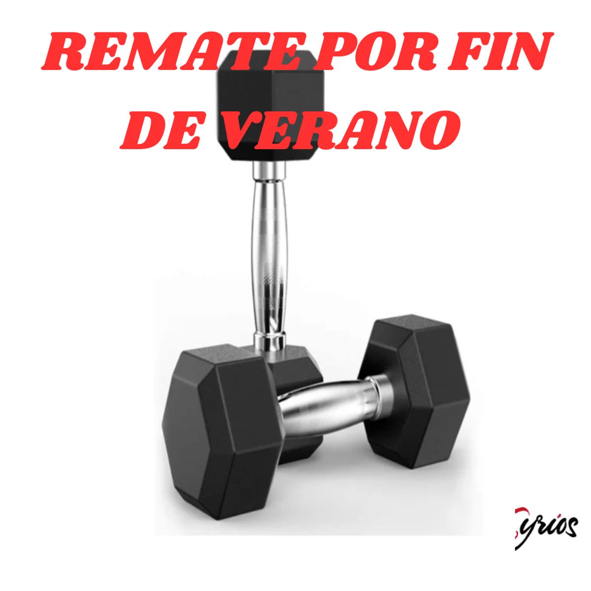 NO LOGO - MANCUERNAS HEXAGONALES IMPORTADAS DE 15 KG