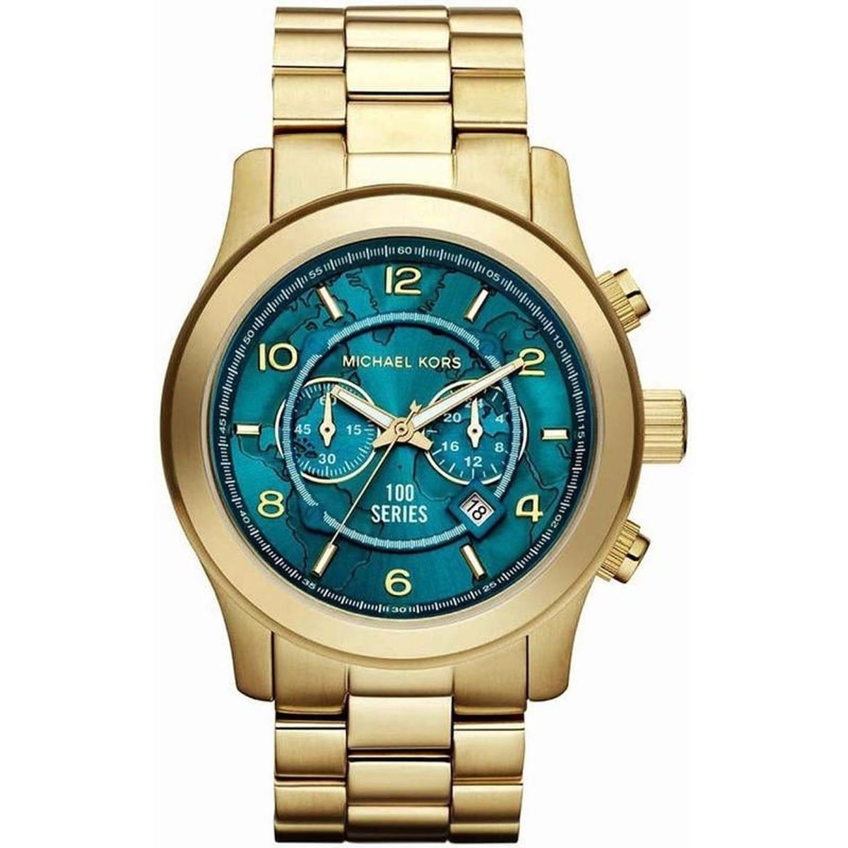 MICHAEL KORS - Reloj Michael Kors Hunger Stop Oversize Runway MK8315 Dorado