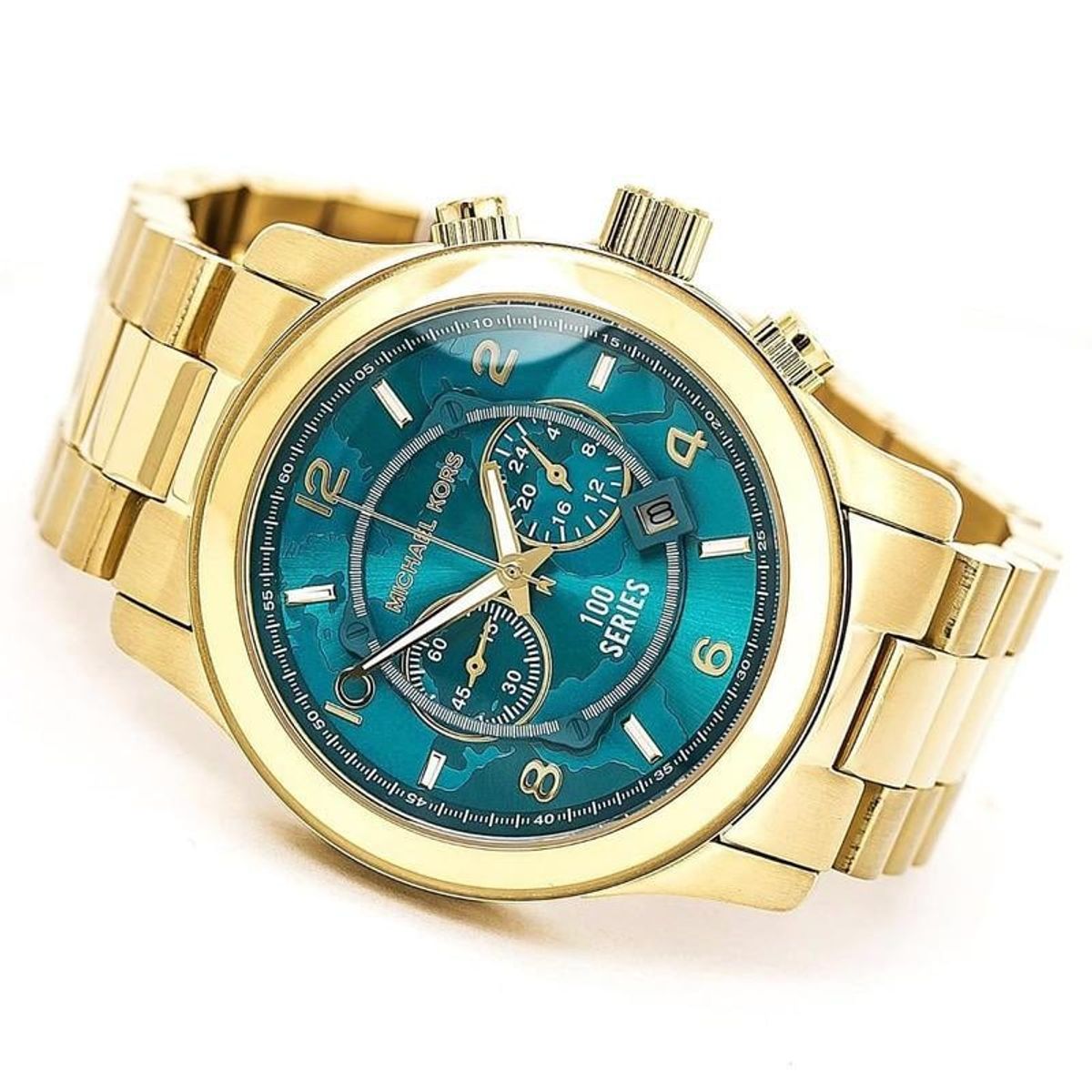 MICHAEL KORS - Reloj Michael Kors Hunger Stop Oversize Runway MK8315 Dorado