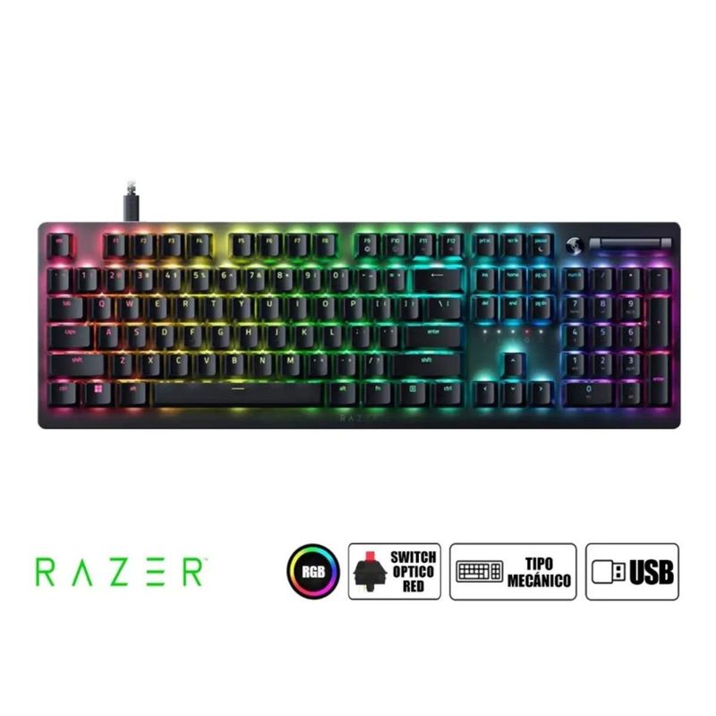 RAZER - TECLADO RAZER DEATHSTALKER V2 BLACK RZ03-04501100-R311