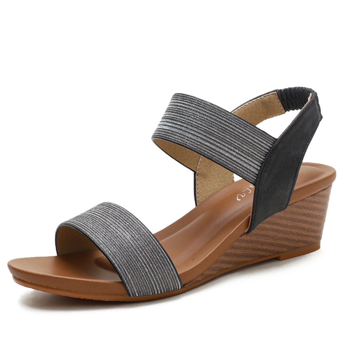 BLWOENS - Zapatos Sandalias de verano para Mujers - Negro