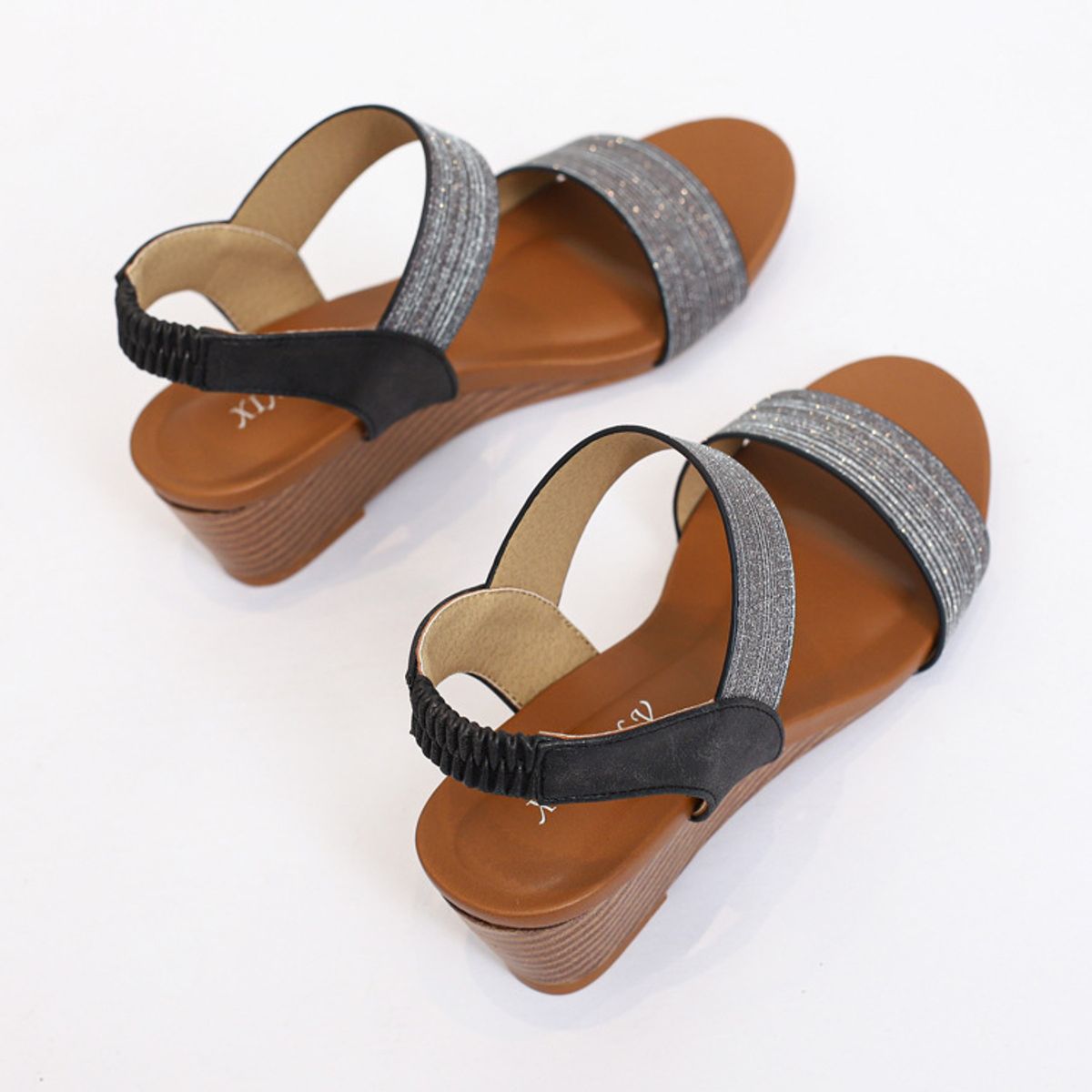 BLWOENS - Zapatos Sandalias de verano para Mujers - Negro