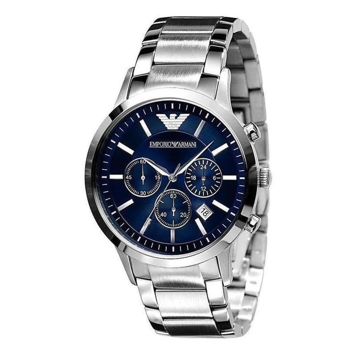 EMPORIO ARMANI - Reloj Emporio Armani Clásico Renato Ar2448 Plateado