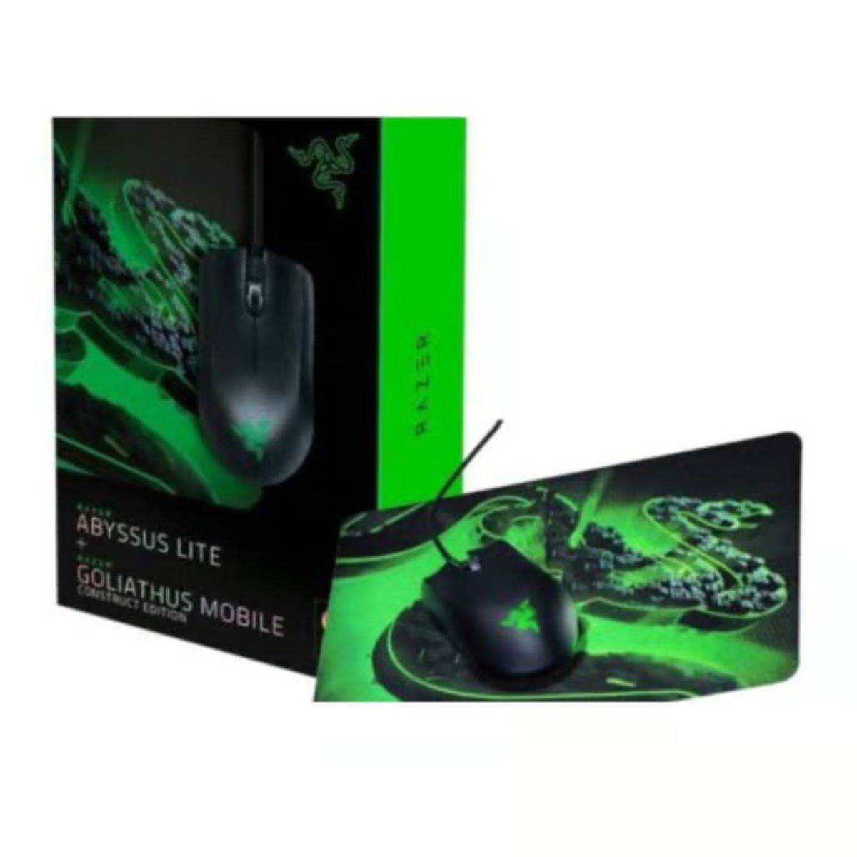 RAZER - KIT MOUSE RAZER ABYSSUS LITE + PAD MOUSE GOLIATHUS MOBILE RZ83-02730100-B3M1