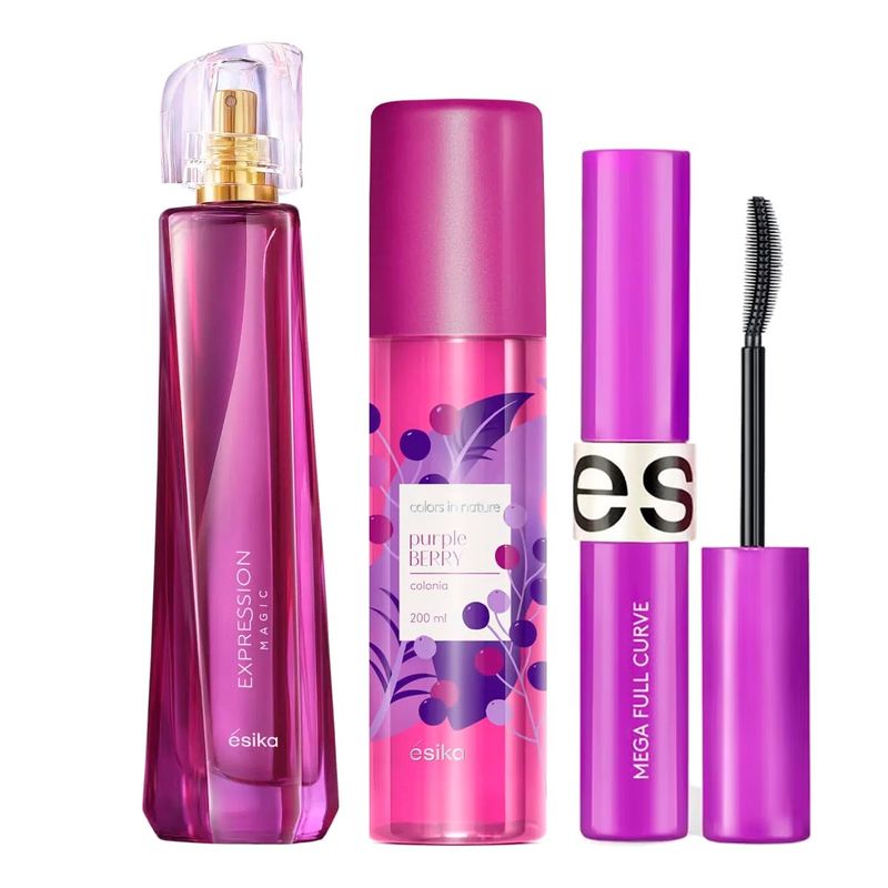 ESIKA - Expression Magic Perfume de Mujer con Refresh y Full Curve