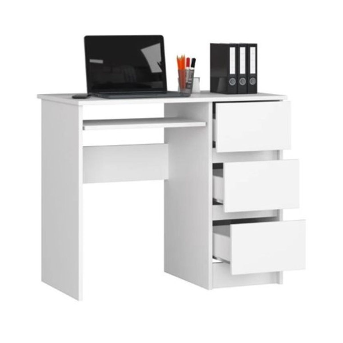 NACION MUEBLES - ESCRITORIO BLANCO MODERNO NM