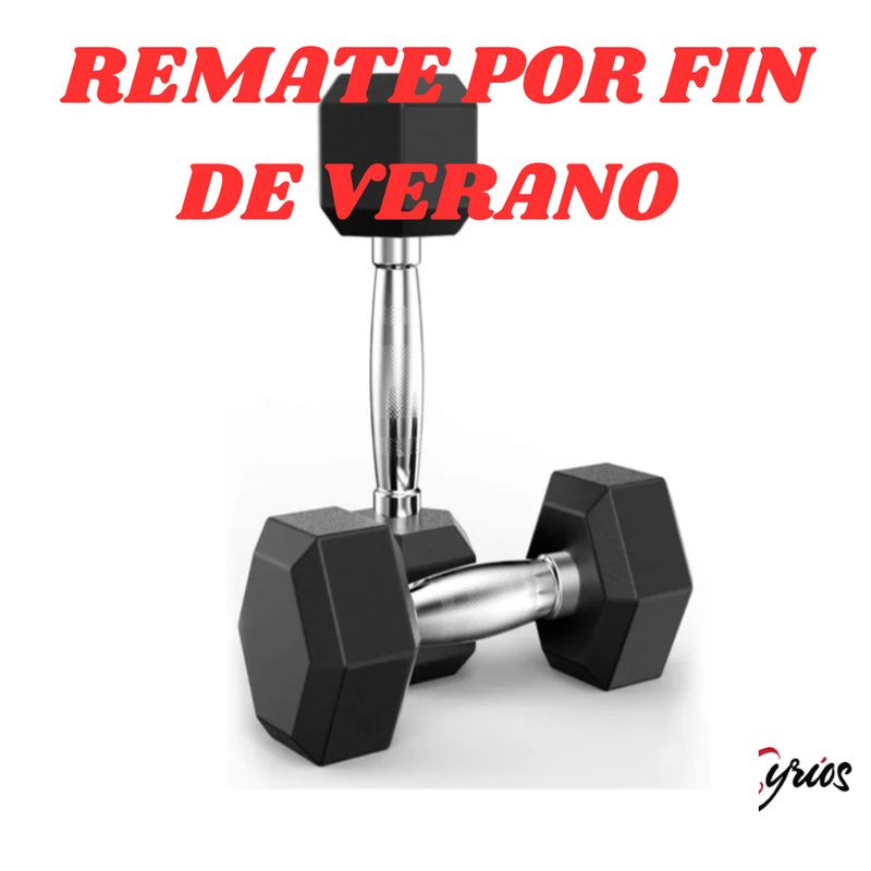 NO LOGO - Par De Mancuernas Hexagonales De 35KG