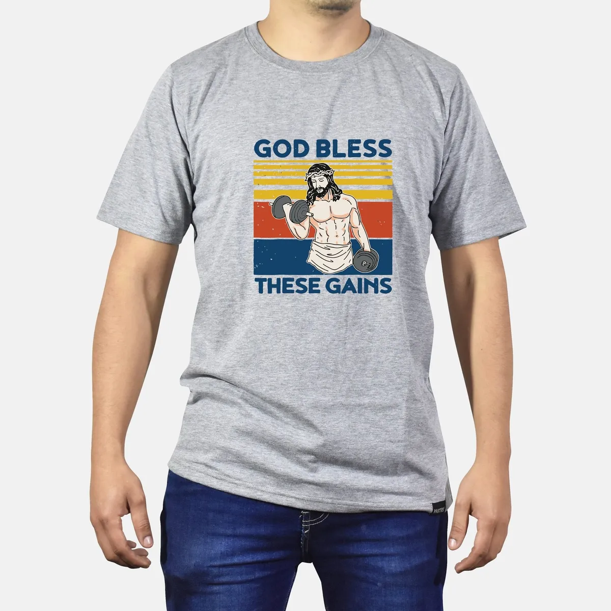 GENERICO - Polo Hombre manga corta Básico - Gris