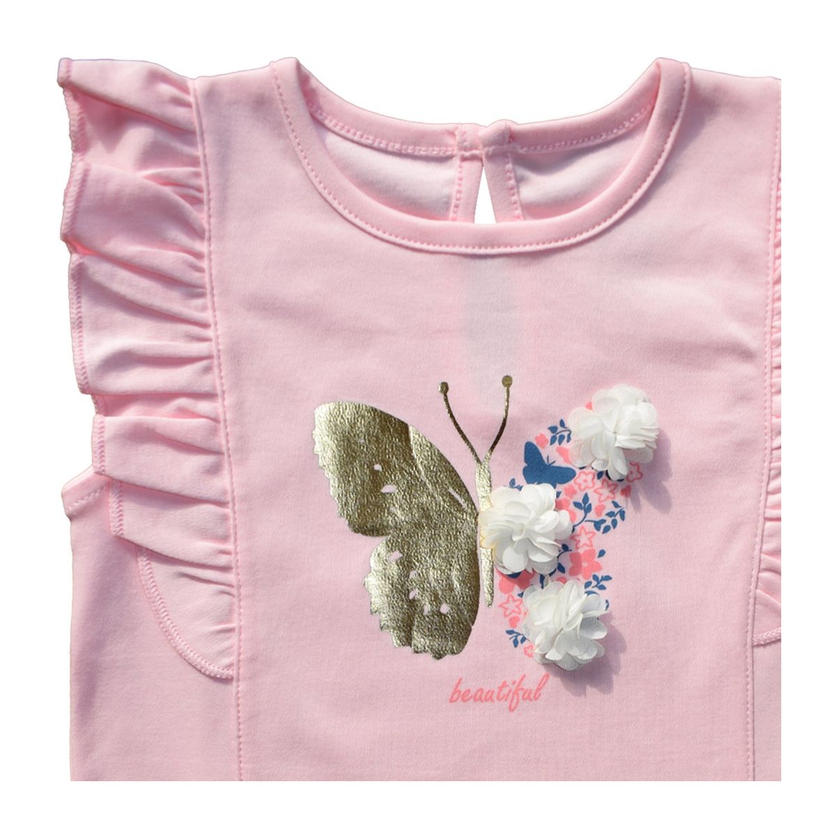 BEBELU - Polo Pima Yuya Sin Manga Para Niña Bebelú