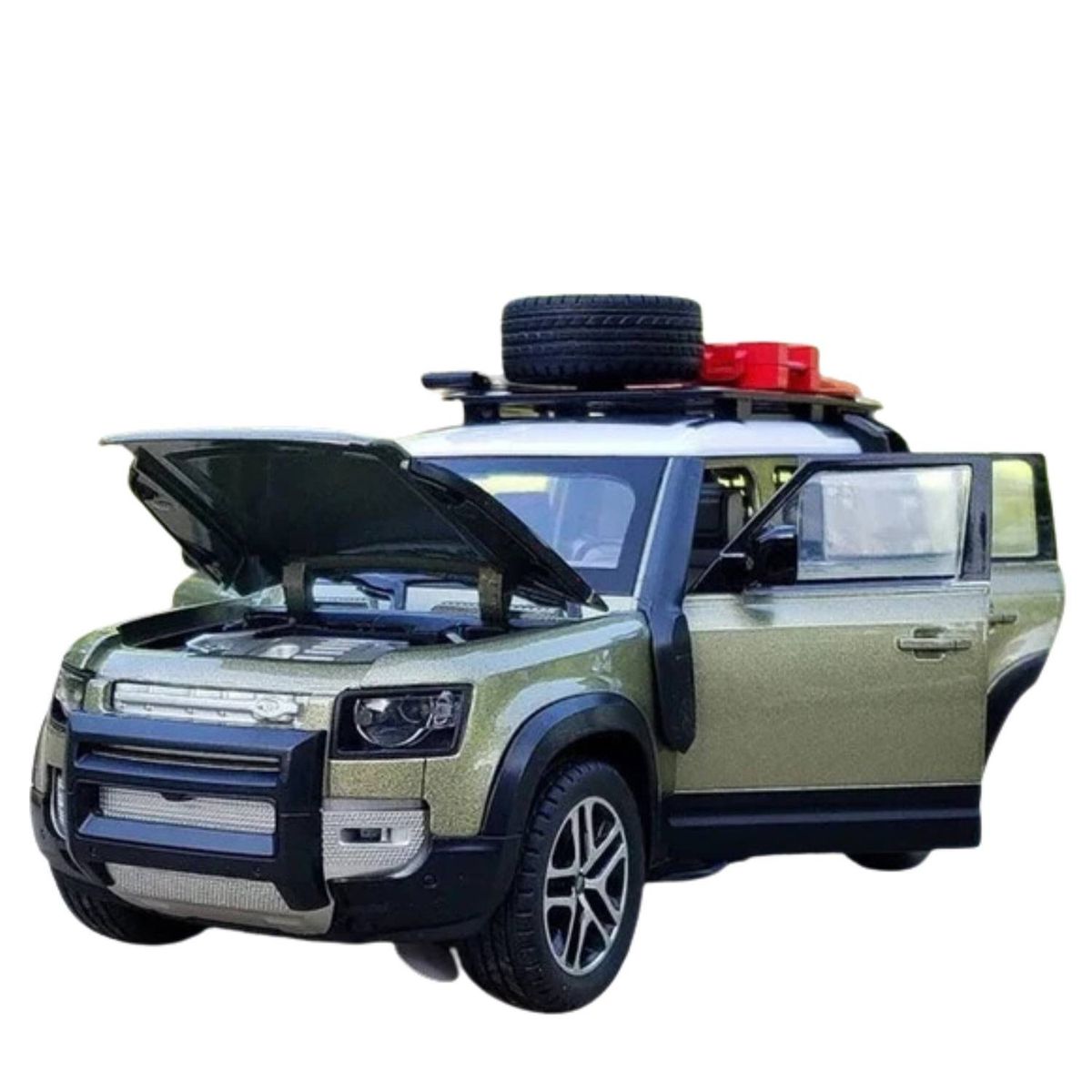 GENERICO - Camioneta De Coleccion LAND ROVER DEFENDER DORADO