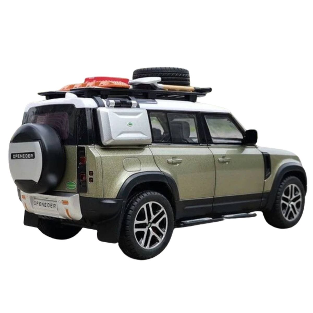 GENERICO - Camioneta De Coleccion LAND ROVER DEFENDER DORADO