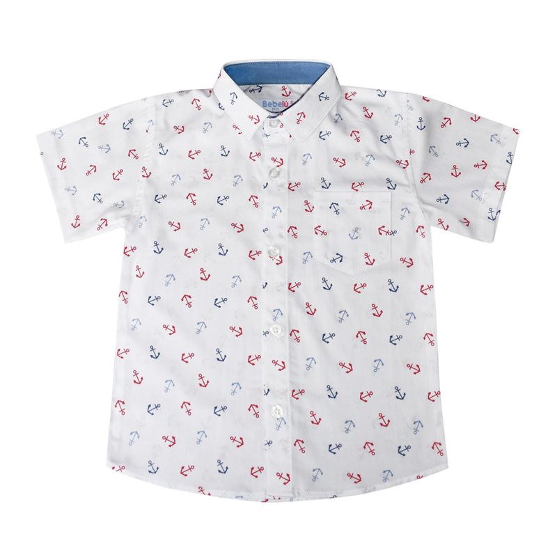 BEBELU - Camisa Nansú Santiago Manga Corta Para Niño Bebelú