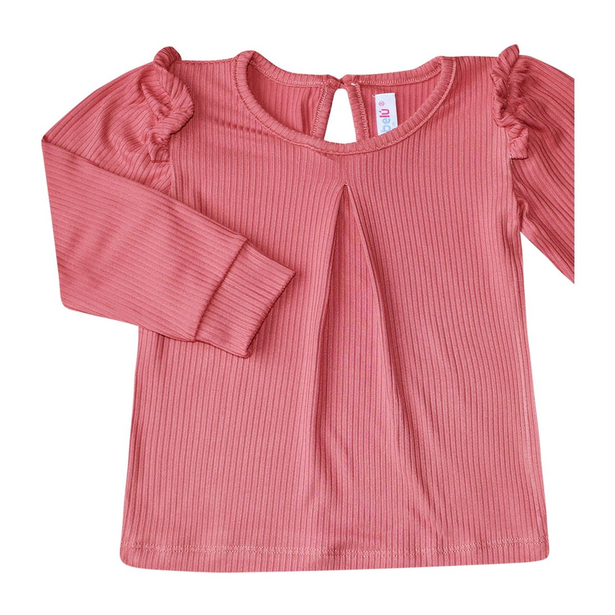 BEBELU - Polo Licra Enith Manga Larga Para Niña Bebelú