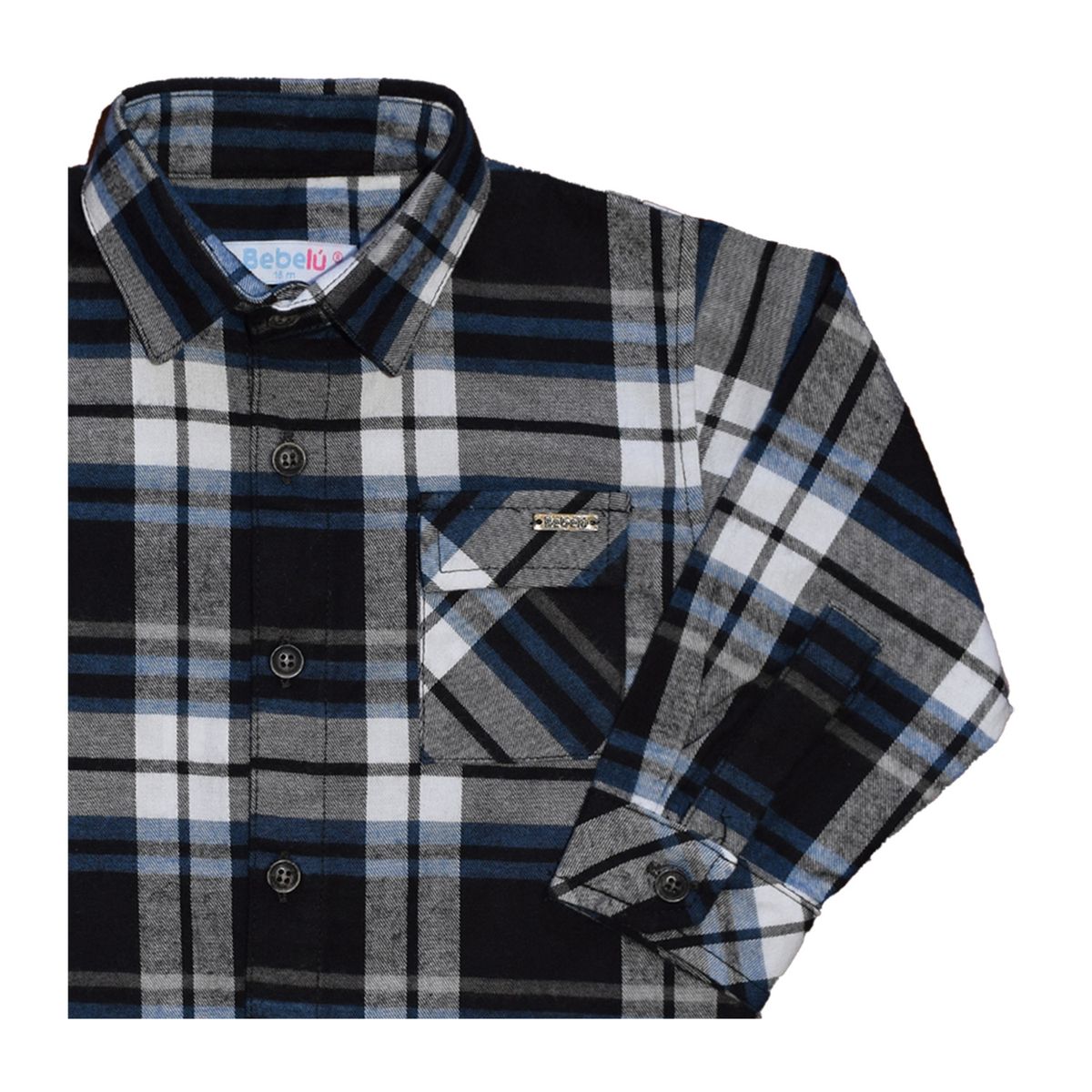 BEBELU - Camisa Villela Augusto Manga Larga Para Niño Bebelú