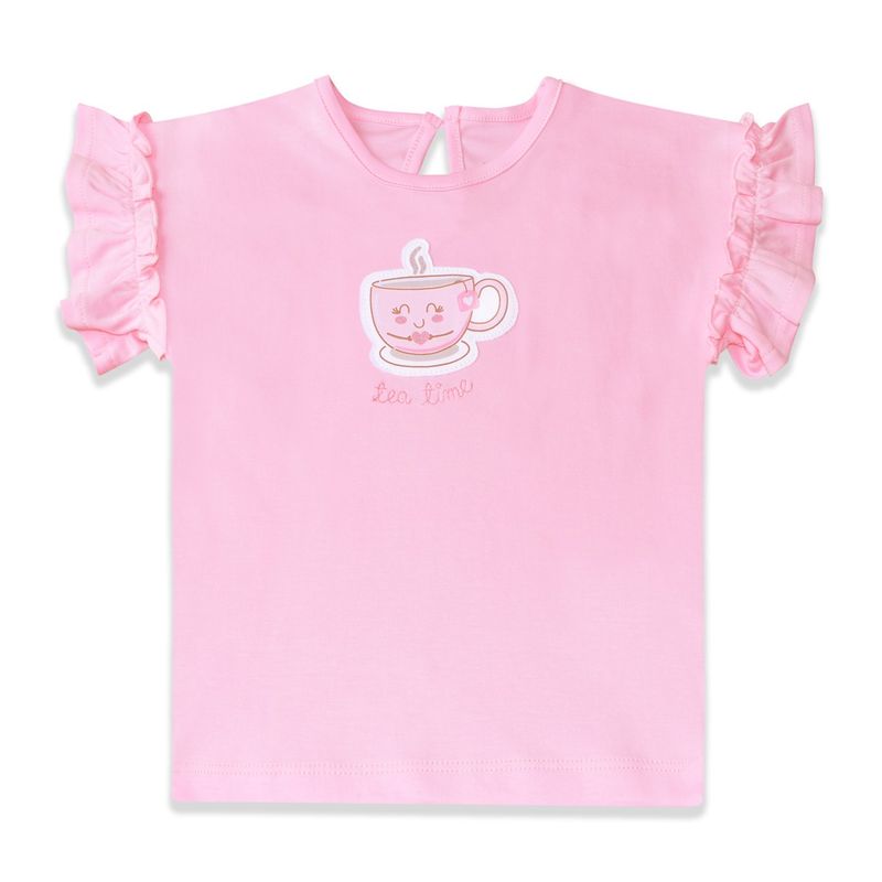 BEBELU - Polo Pima Aurora Manga Corta Para Niña Bebelú