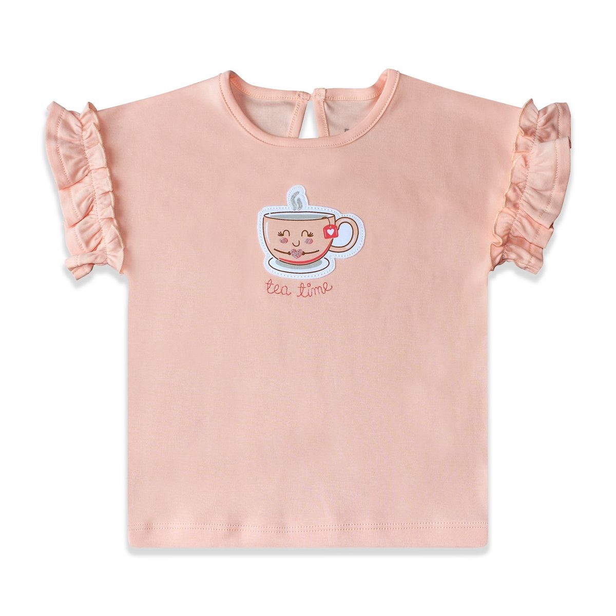 BEBELU - Polo Pima Aurora Manga Corta Para Niña Bebelú