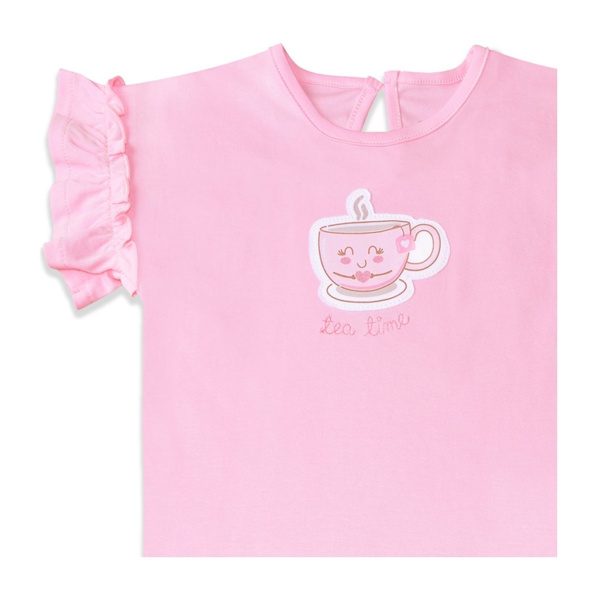 BEBELU - Polo Pima Aurora Manga Corta Para Niña Bebelú