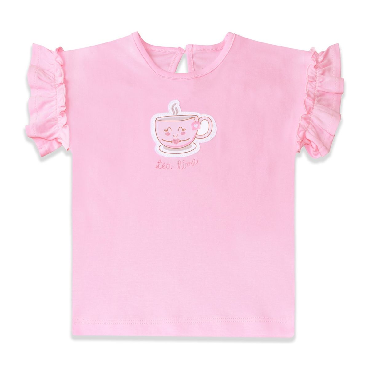 BEBELU - Polo Pima Aurora Manga Corta Para Niña Bebelú